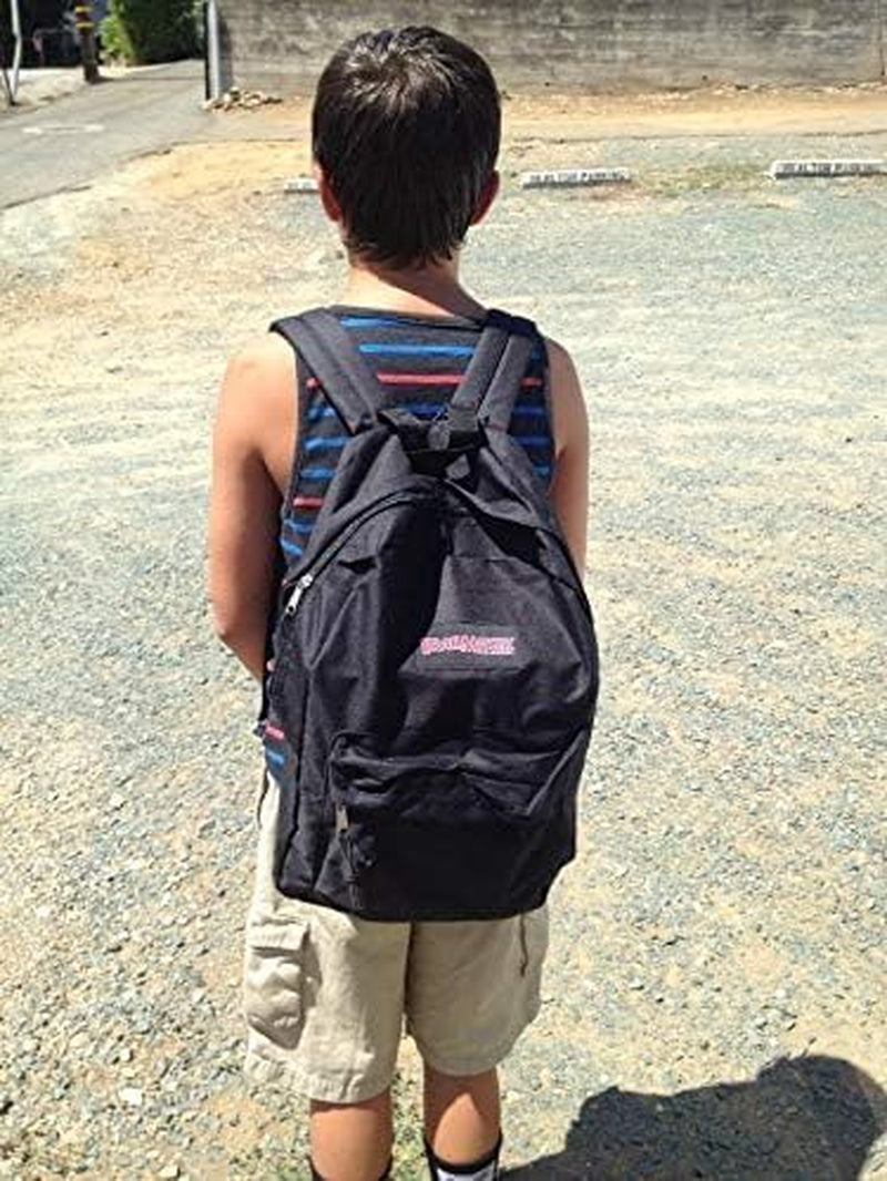 Backpack with School Supplies for Kids - 20 Piece Back to School Supplies with 17" Backpack (Black)