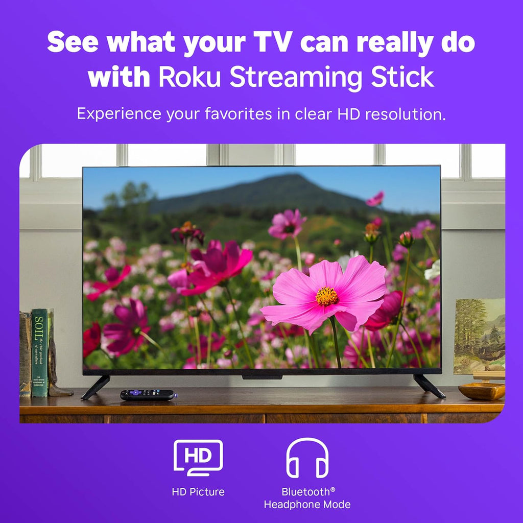 Streaming Stick HD with Voice Remote | Compact 4K Streaming Device for TV with  Voice Remote & Long-Range Wi-Fi - Free & Live Local News, Sports