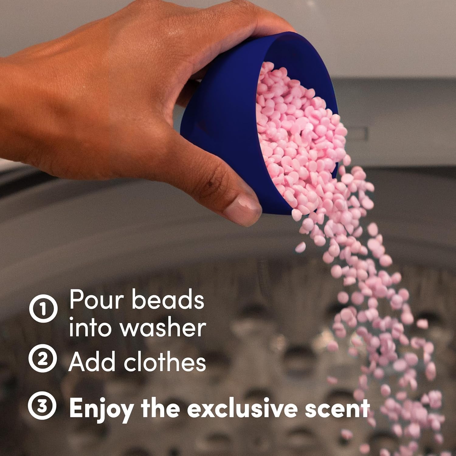 Cozy Collection In-Wash Laundry Scent Booster Beads, Cherry Jubilee Scent, 7.8 Oz, Limited Edition Laundry Beads