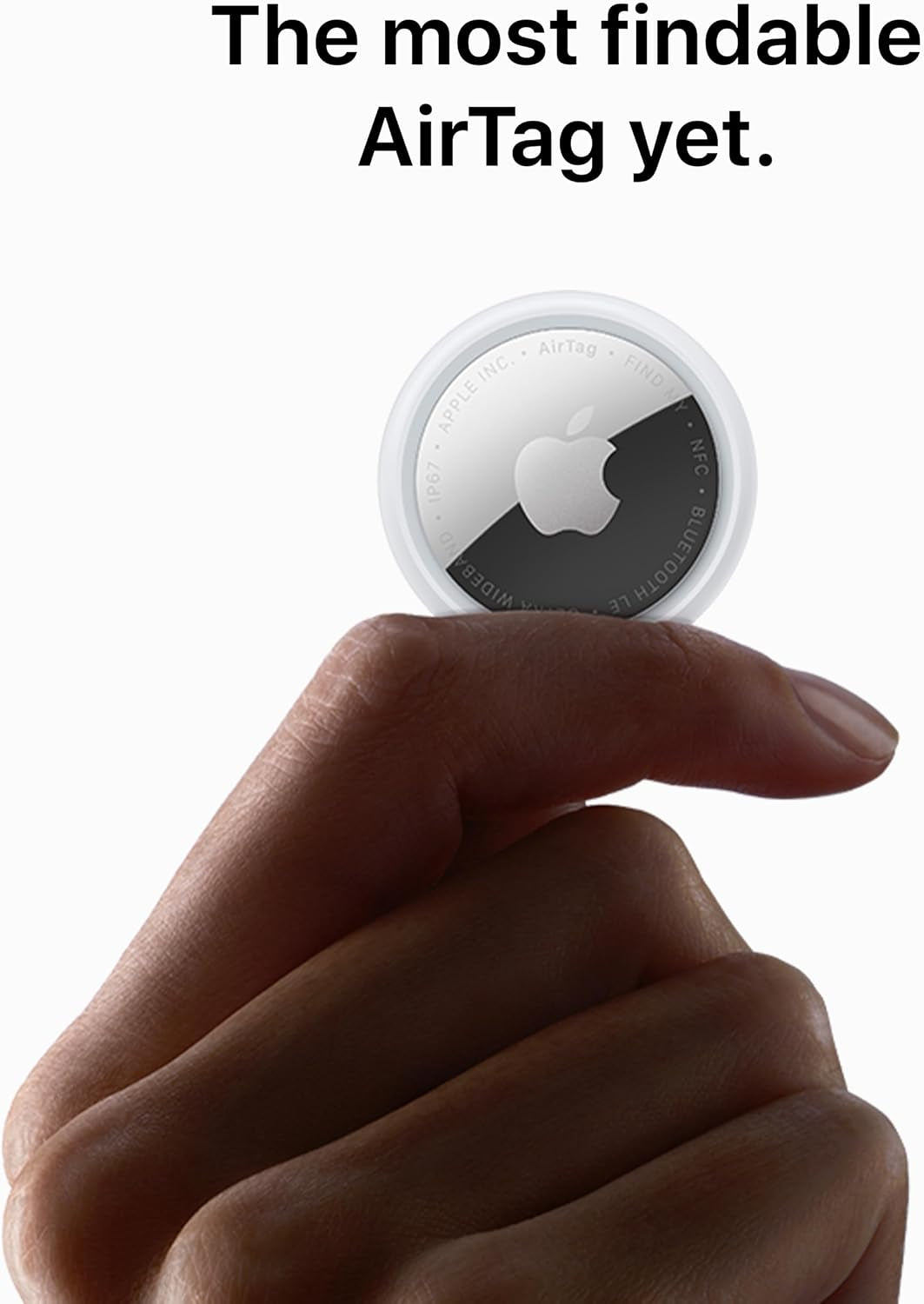 Airtag (2Nd Generation): Tracker for Keychain, Wallet, and More; Locator with Sound; Simple One-Tap Setup with Iphone or Ipad; Key Finder with up to 1.5X Precision Finding Range