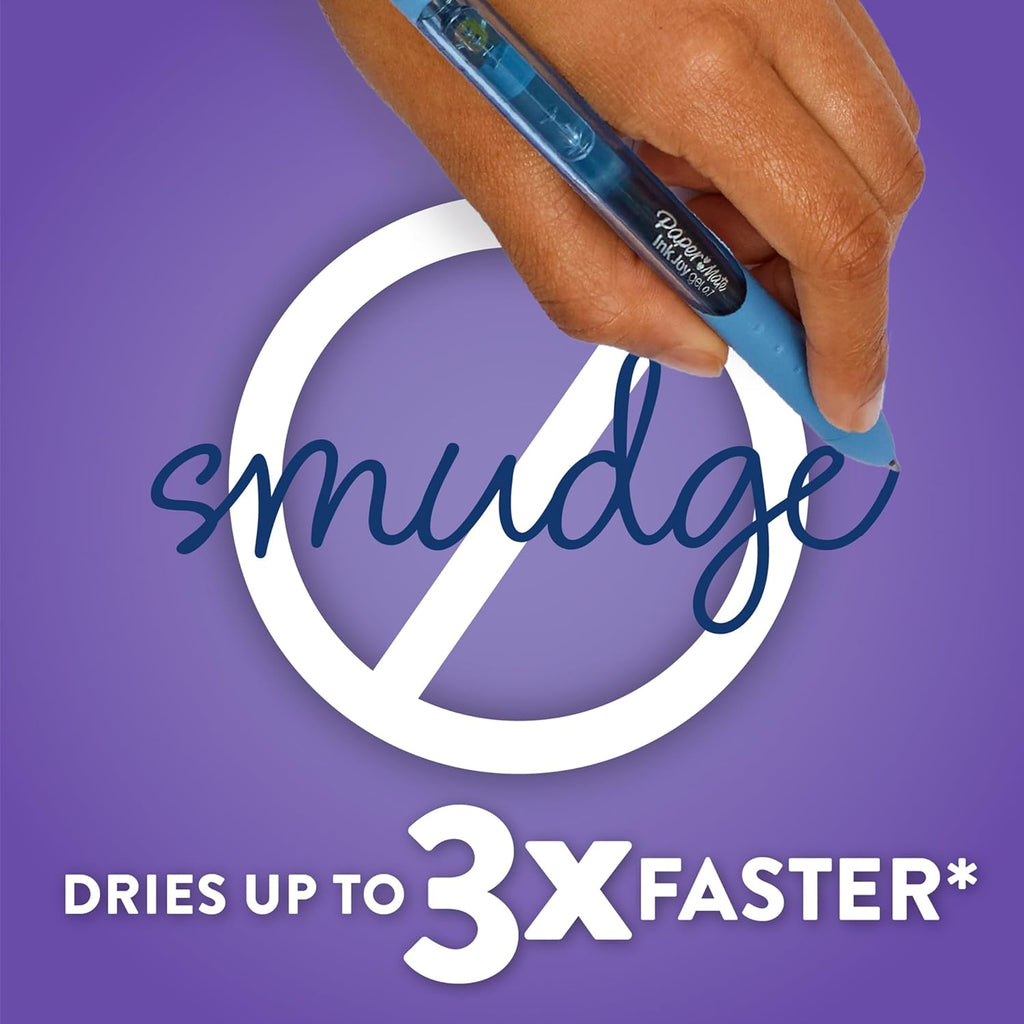 Paper Mate Inkjoy Gel Pens, Medium Point, 10 Count - Teacher Supplies, Writing, Journaling, Back to School