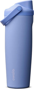 Owala Freesip Sway Insulated Stainless Steel Water Bottle with Two-Way Spout, Built-In Straw and Bucket Handle, Made for Travel, School, and Sports, 30Oz, BPA Free, Leak Proof, Out of the Blue