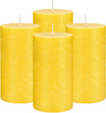 Citronella Candles Outdoor - Large Citronella Pillar Candles for Patio, 2X4 Inch, Burns up to 320 Hours, Soy Wax Candles,Backyard, Garden, Porch, Deck, Aromatherapy Candles