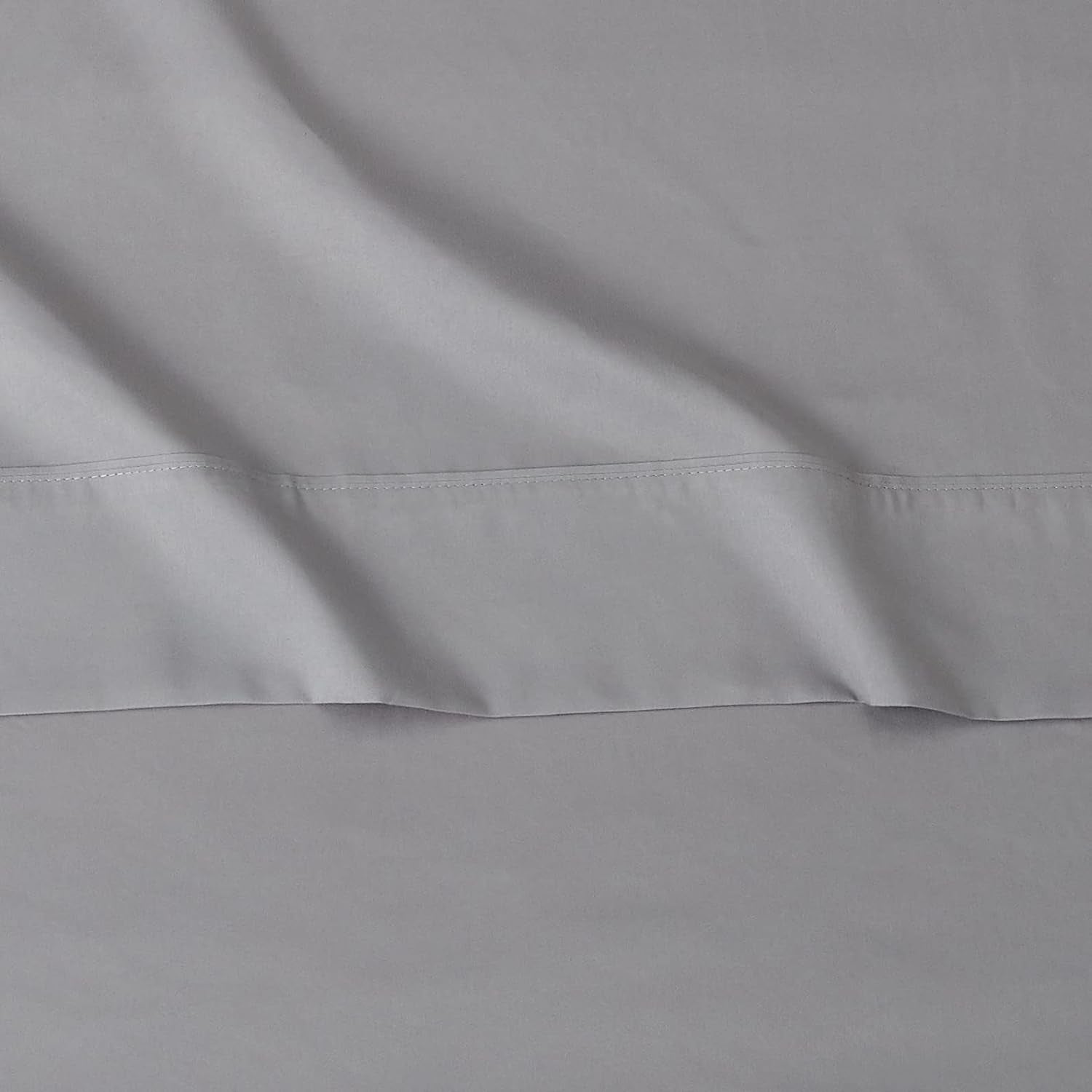 Lightweight Super Soft, Wrinkle-Free, Breathable Luxury Microfiber 4 Piece Bed Sheet Set with 14-Inch Deep Pockets, Full, Dark Gray, Solid