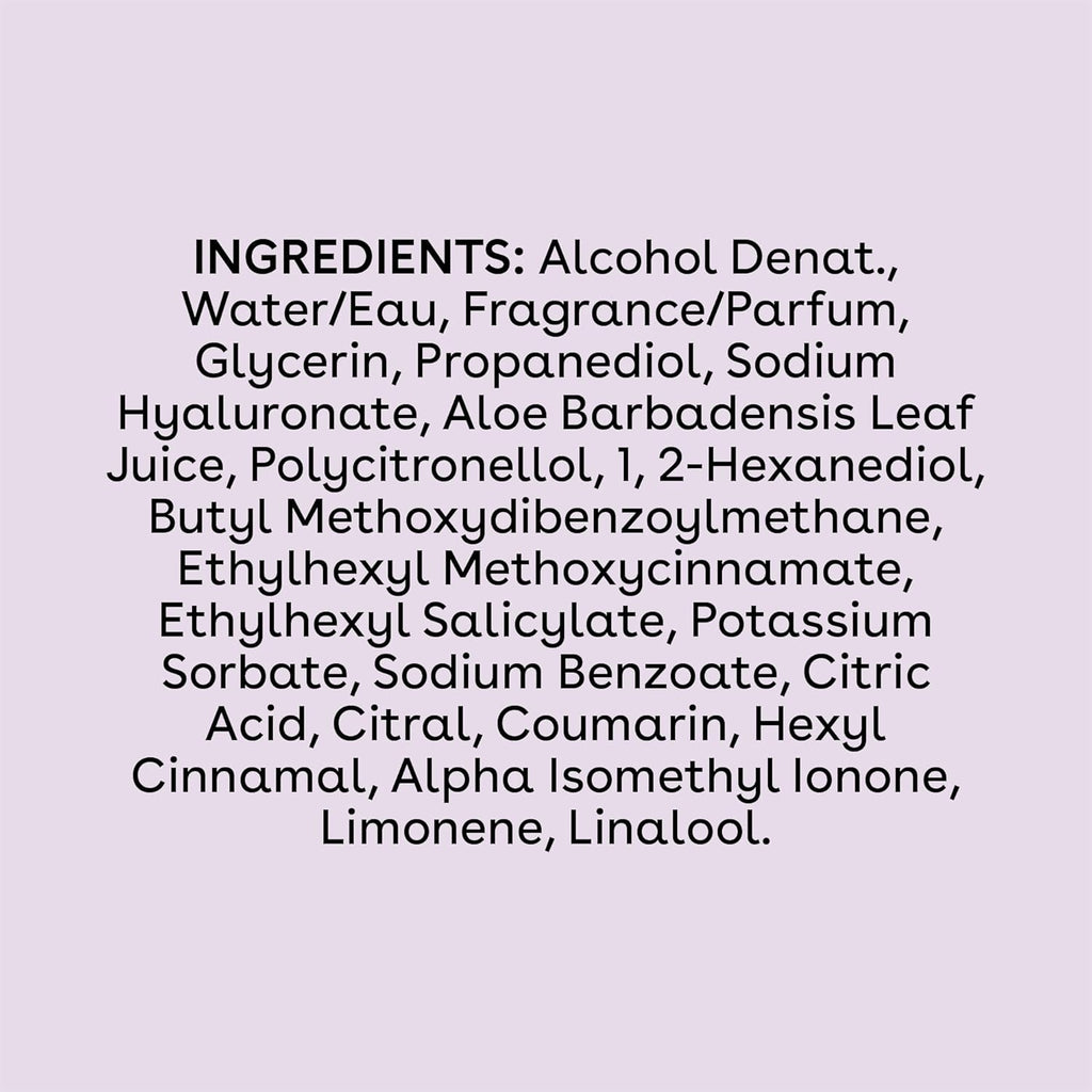 Cashmere Body Mist, Fresh & Cozy, Body Spray for Women, Hair Mist, Moisturizing, Hyaluronic Acid, Glycerin, Vegan, Cruelty-Free, 6 Fl Oz