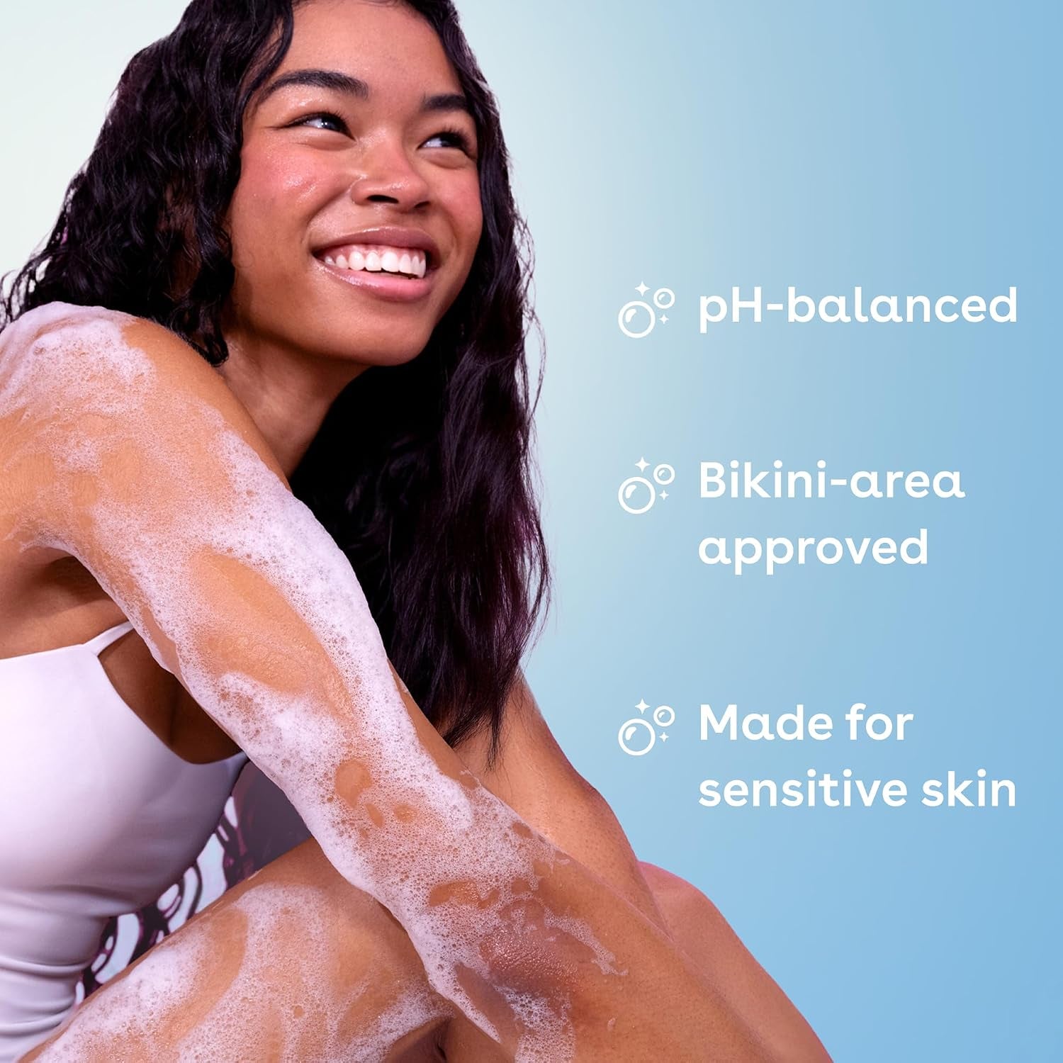Cashmere Body Wash – Fresh & Cozy, Moisturizing Body Wash, Creamy Gel Formula, with Shea Butter, Glycerin, Vitamin E, Ph Balanced, Sensitive Skin, Vegan, 16 Fl Oz