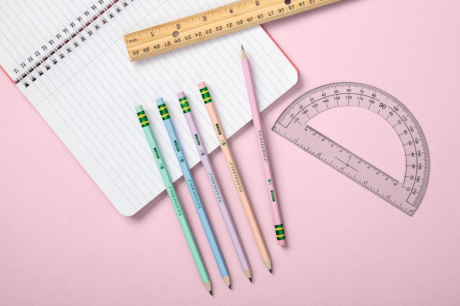 ® Pastel Pencils, 2 Soft, Assorted Colors, Pack of 10 Pencils