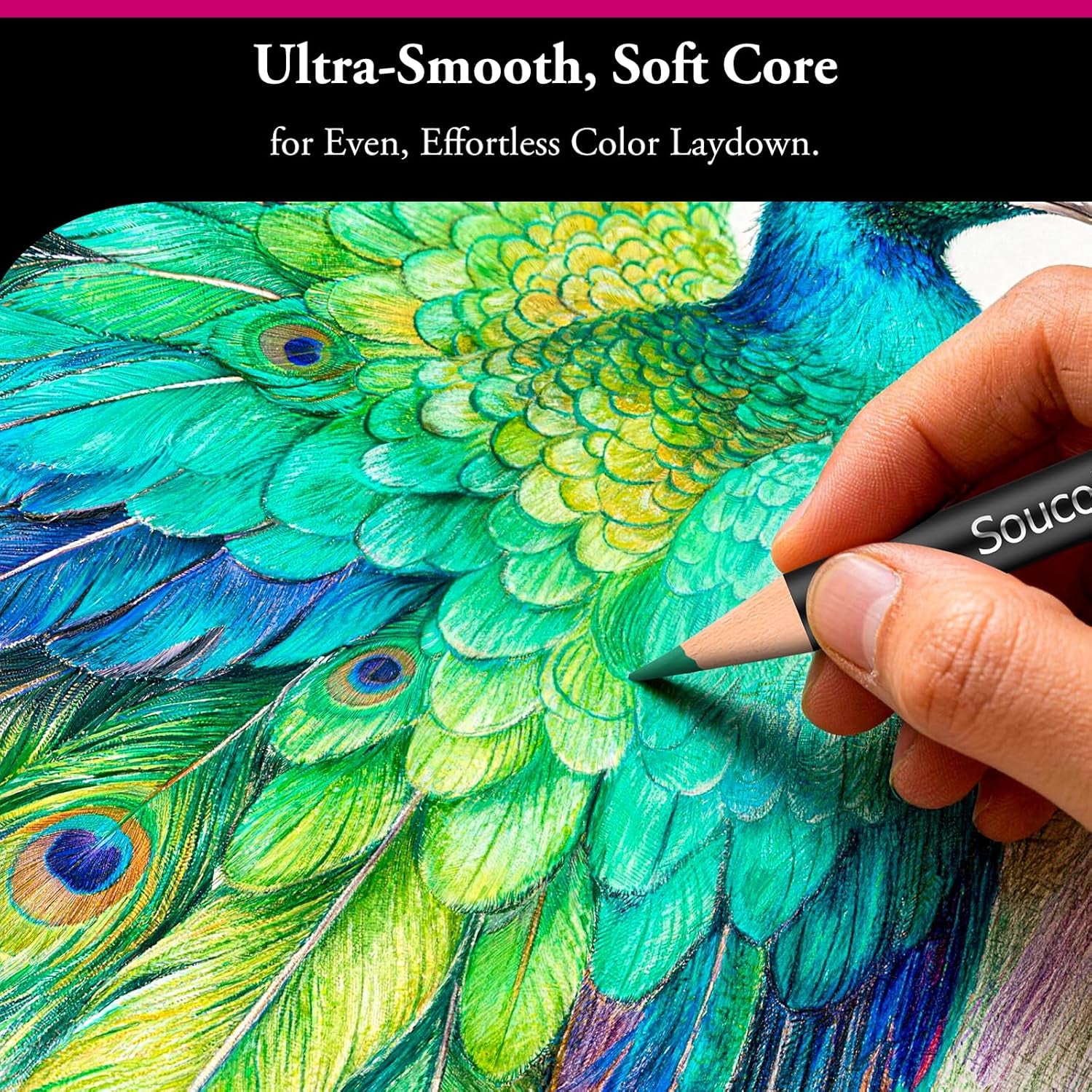 72 Colored Pencils for Adult Coloring Book,Back to School Supplies | Vibrant,Soft Core,Smooth Coloring Pencils for Kids Beginners Sketching, Drawing, Blending,Shading,Arts & Crafts Supplies Gift