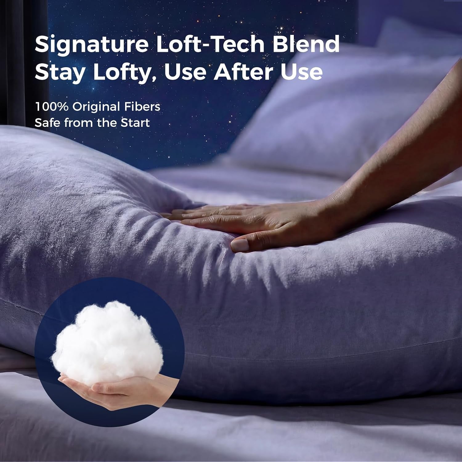 Pregnancy Pillows for Sleeping, U Shaped Full Body Maternity Pillow with Removable Cover - Support for Back, Legs, Belly, HIPS for Pregnant Women, 57 Inch Pregnancy Pillow for Women, Grey | Removable Cover, Support for Back, Legs, Belly, Hips for Pregnant Women, Side Sleeper, Pregnancy Gifts & Essentials, 57 Inch