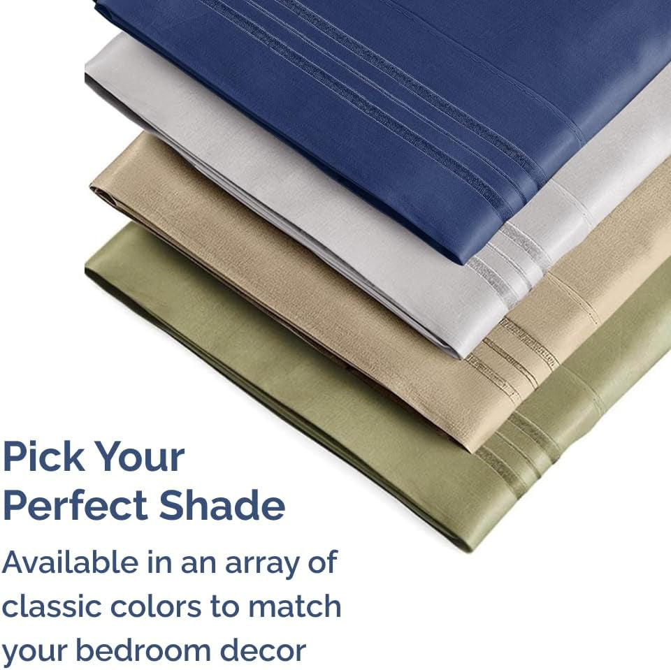 Queen Pillow Cases Set of 10 - Ultra Soft Cozy Pillowcase Covers - White | Hotel Quality, Comfortable Bedding for Women, Men, Kids & Teens, Machine Washable Pillow Protectors, 10 Piece Set, Queen Size